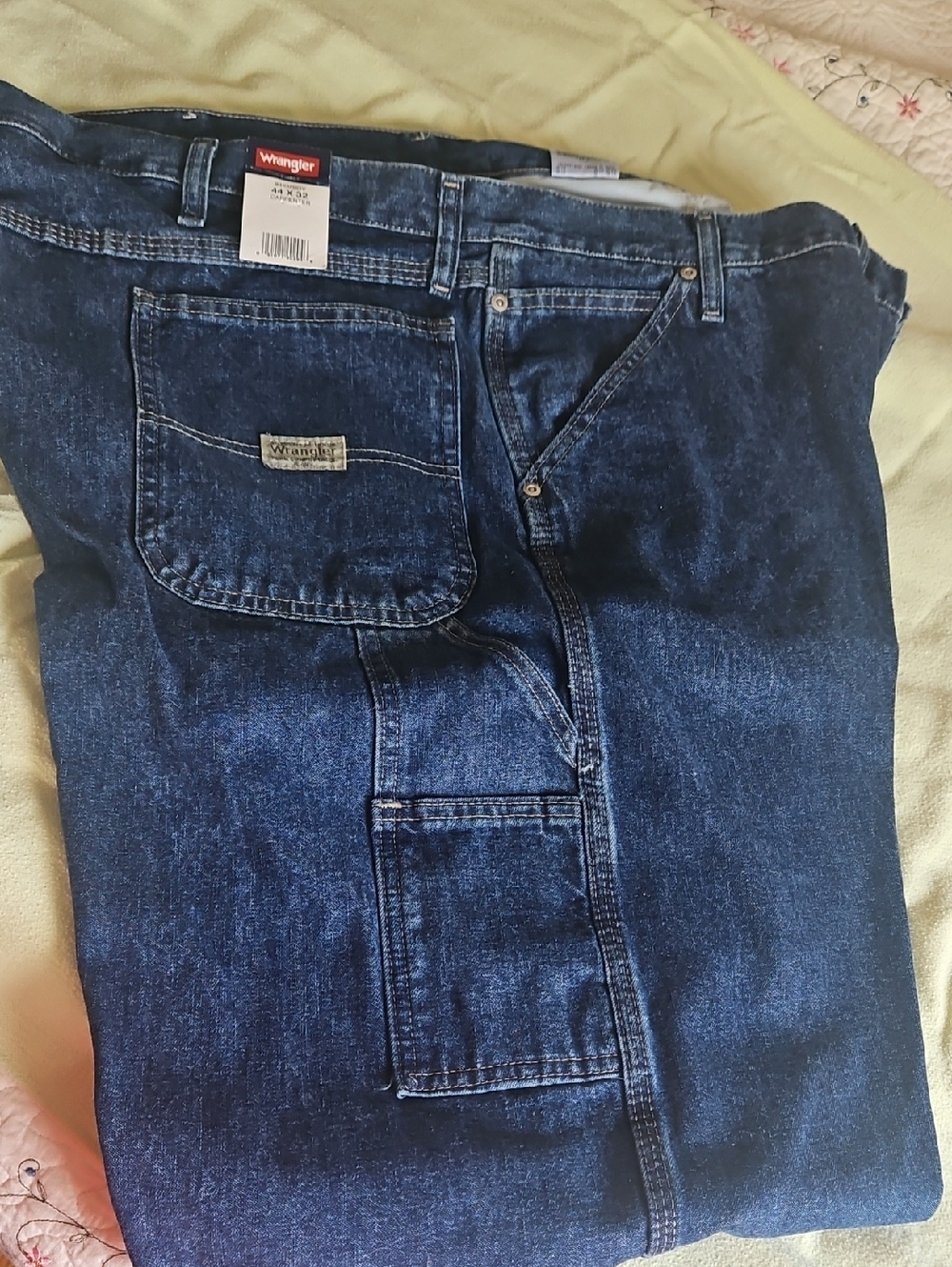 Wrangler Men’s Carpenter Jeans - Indigo Blue